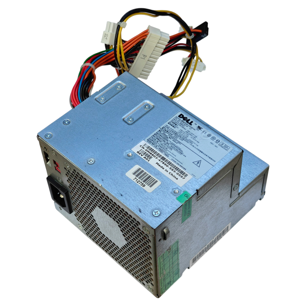 Dell 220W PSU H220P-00 0M8803 OptiPlex 740 745 755 GX520 GX620 DT Power Supply