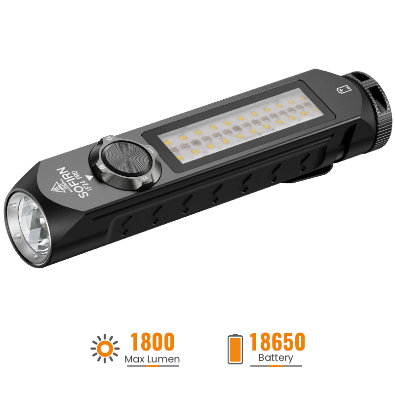 Sofirn IF24 PRO Flashlight 1800 Lumens RGB Light 18650