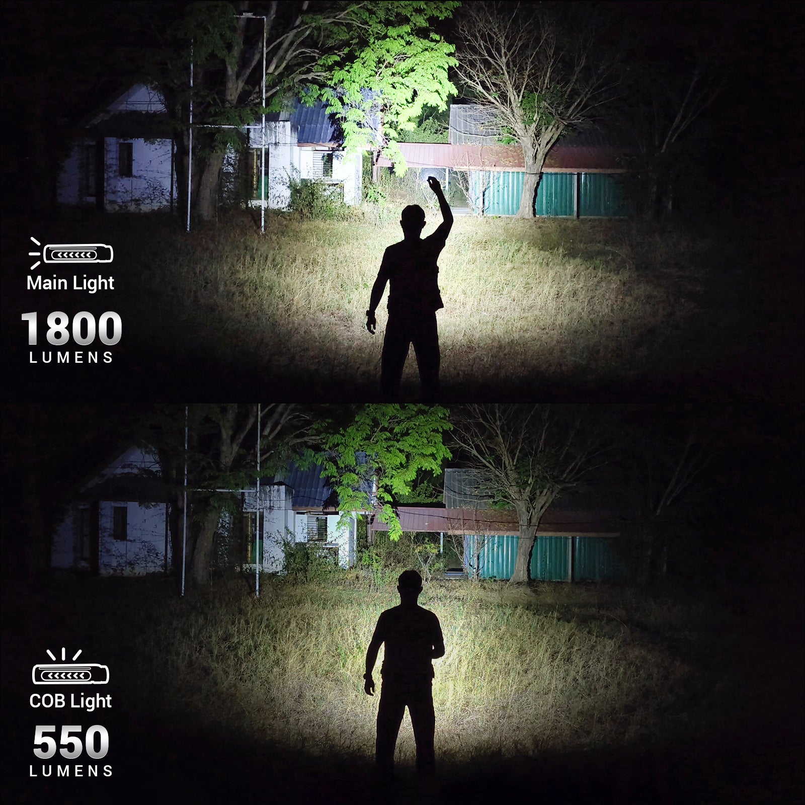 Sofirn IF24 PRO Flashlight 1800 Lumens RGB Light 18650