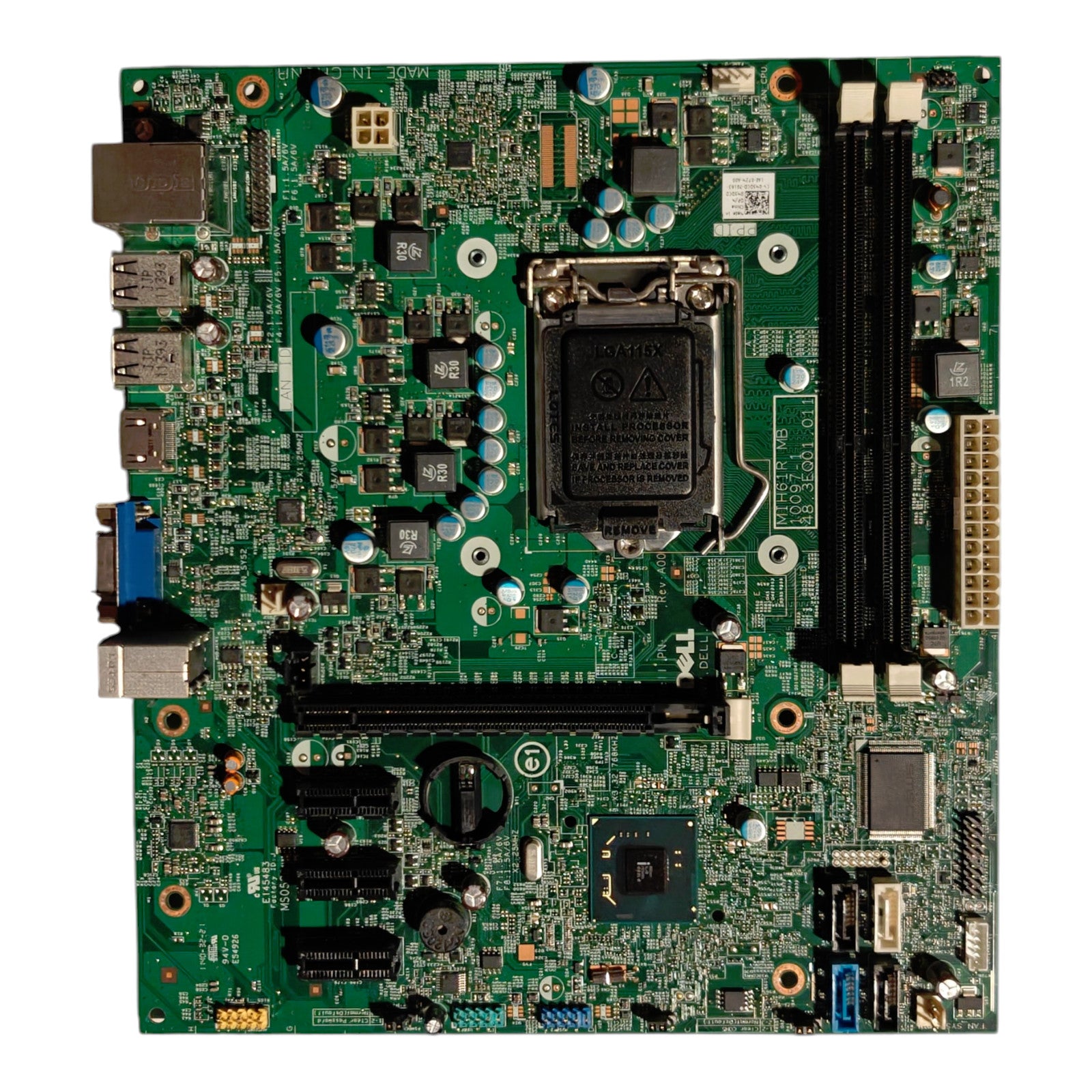 Dell OptiPlex 390 DT MT Motherboard 0M5DCD M5DCD LGA1155 DDR3 Tested