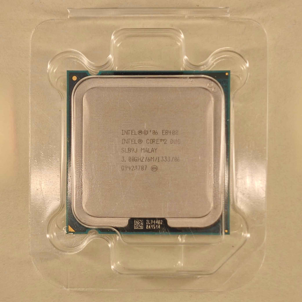 Intel Core 2 Duo E8400 SLB9J Dual Core 3.00GHz LGA775 CPU Processor Tested