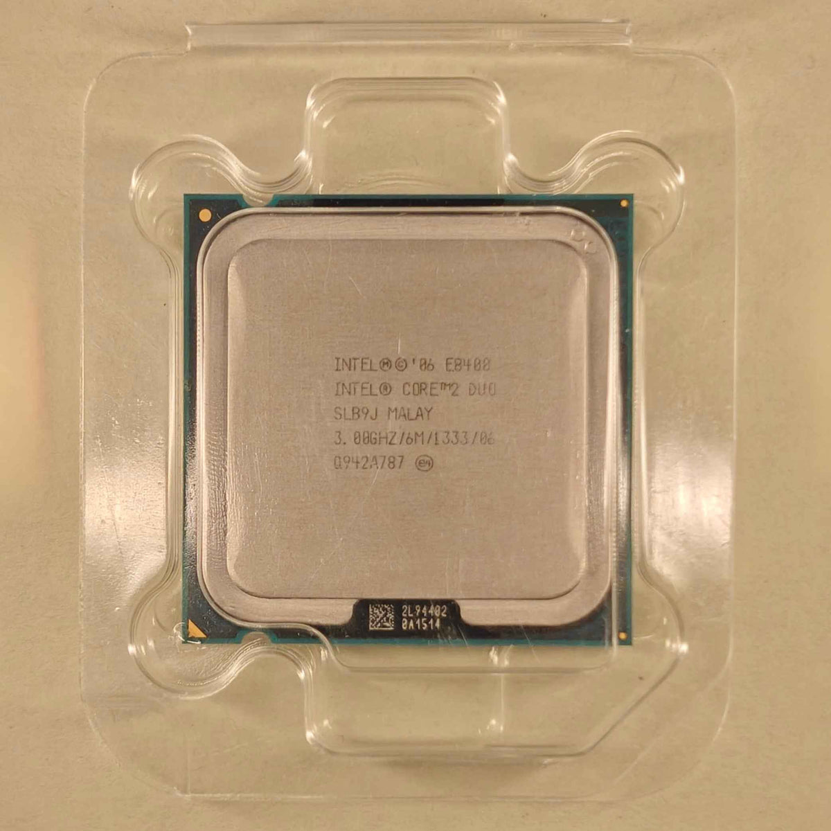 Intel Core 2 Duo E8400 SLB9J Dual Core 3.00GHz LGA775 CPU Processor Tested