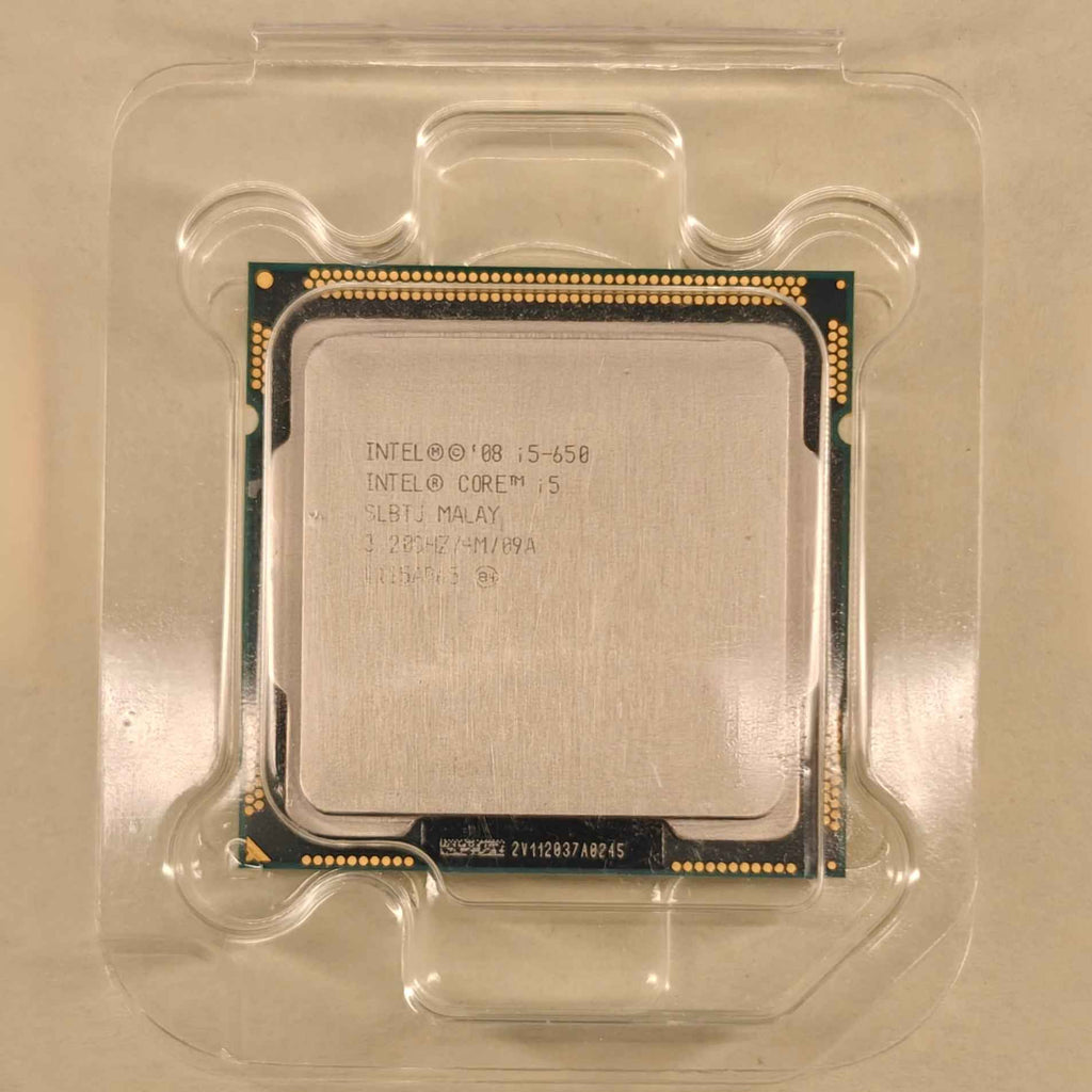 Intel Core i5-650 SLBTJ Dual Core 3.20GHz LGA1156 CPU Processor Tested