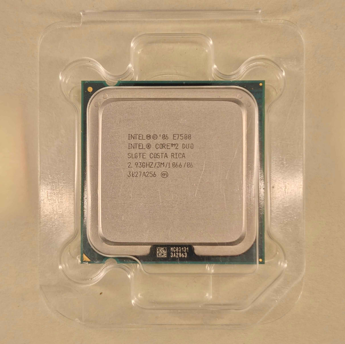 Intel Core 2 Duo E7500 SLGTE Dual Core 2.93GHz LGA775 CPU Processor Tested