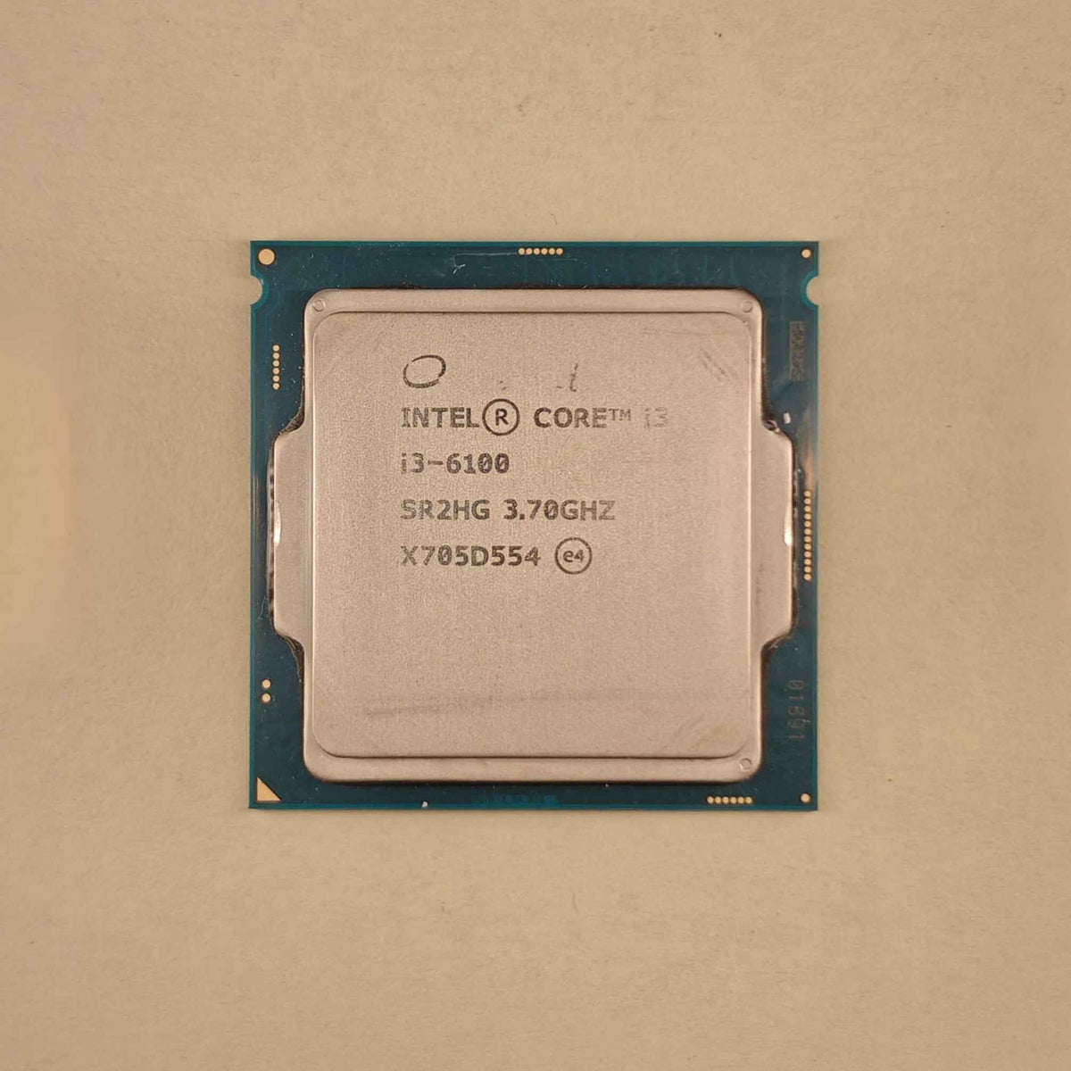Intel Core i3-6100 SR2HG Dual Core 3.70GHz LGA1151 CPU Processor Tested