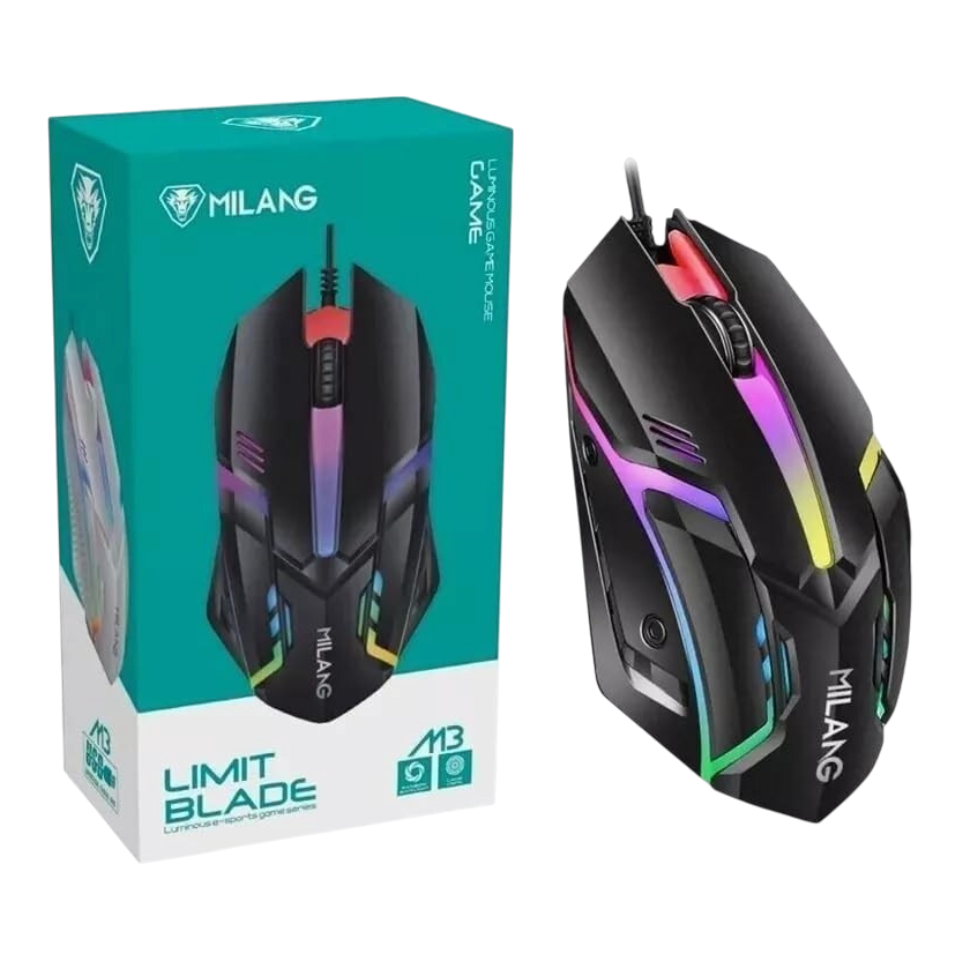 MILANG Limit Blade M3 USB Wired Optical Mouse