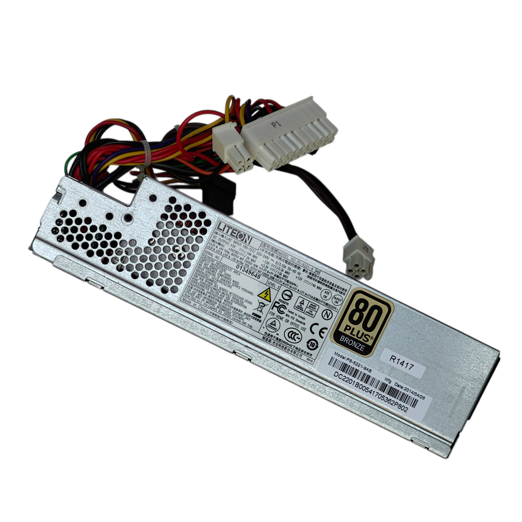 Lite-On PS-5221-9AB 220W 80 Plus Bronze PSU Power Supply