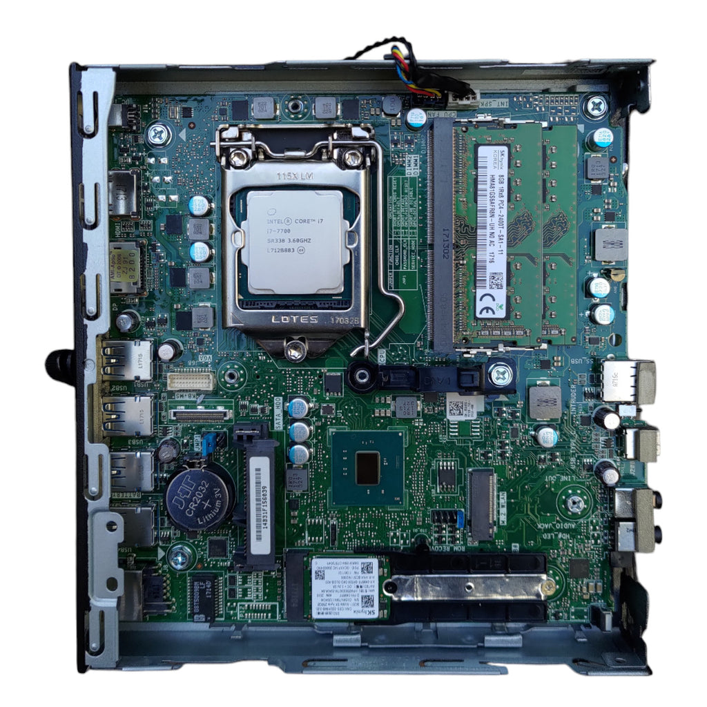 Dell OptiPlex 7050 Micro i7-7700 16GB RAM 256GB NVMe SSD Windows 11 Pro PC