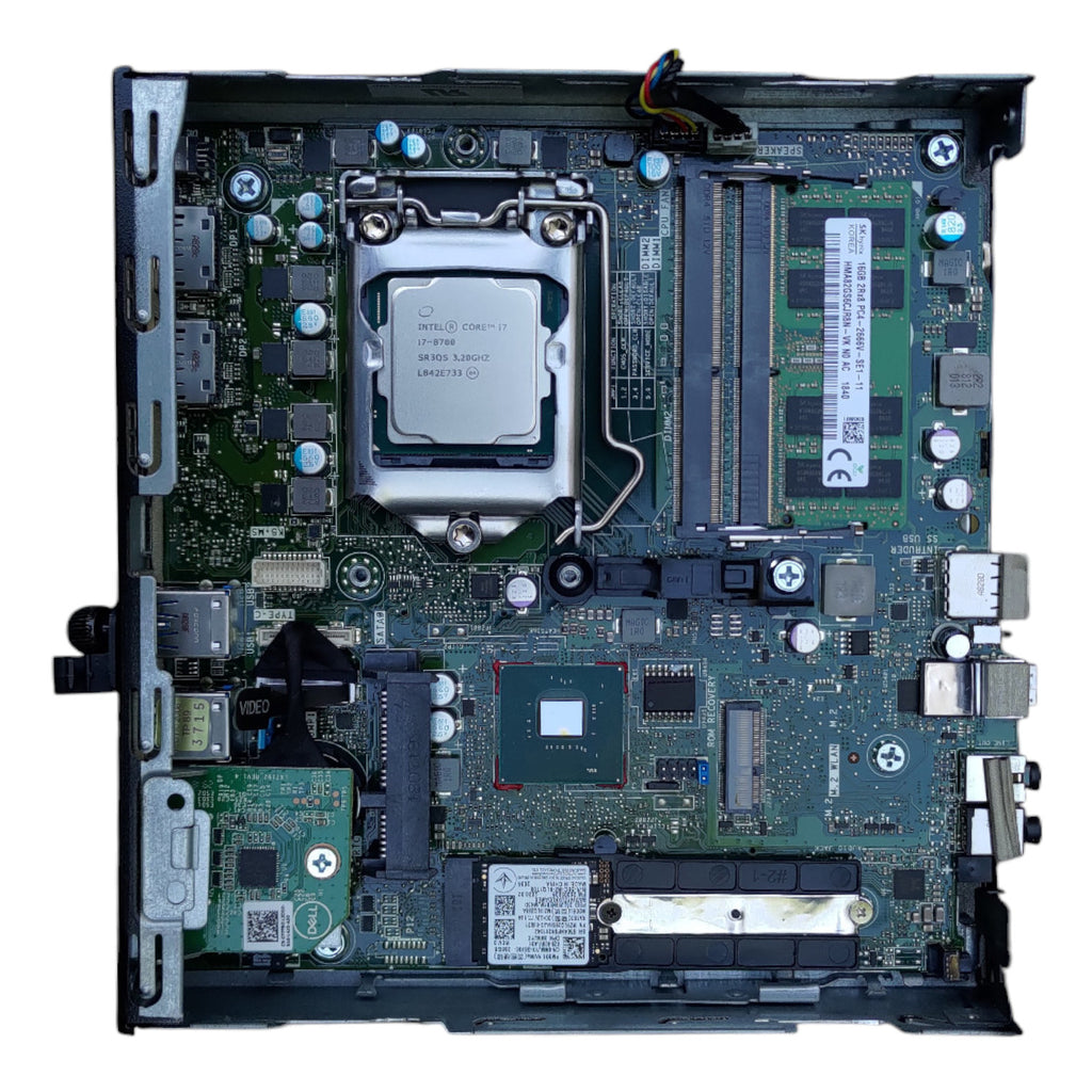 Dell OptiPlex 7060 Micro i7-8700 16GB RAM 256GB NVMe SSD Windows 11 Pro PC