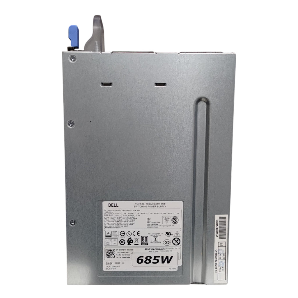 Dell Precision T5810 685W Power Supply T7810 T7910 0W4DTF H685EF-00